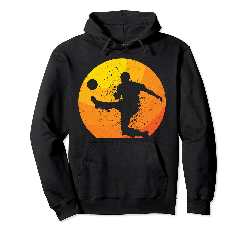 Soccer Player Sunset Soccer Team Hoodie - Casual Everyday Wear Unisex