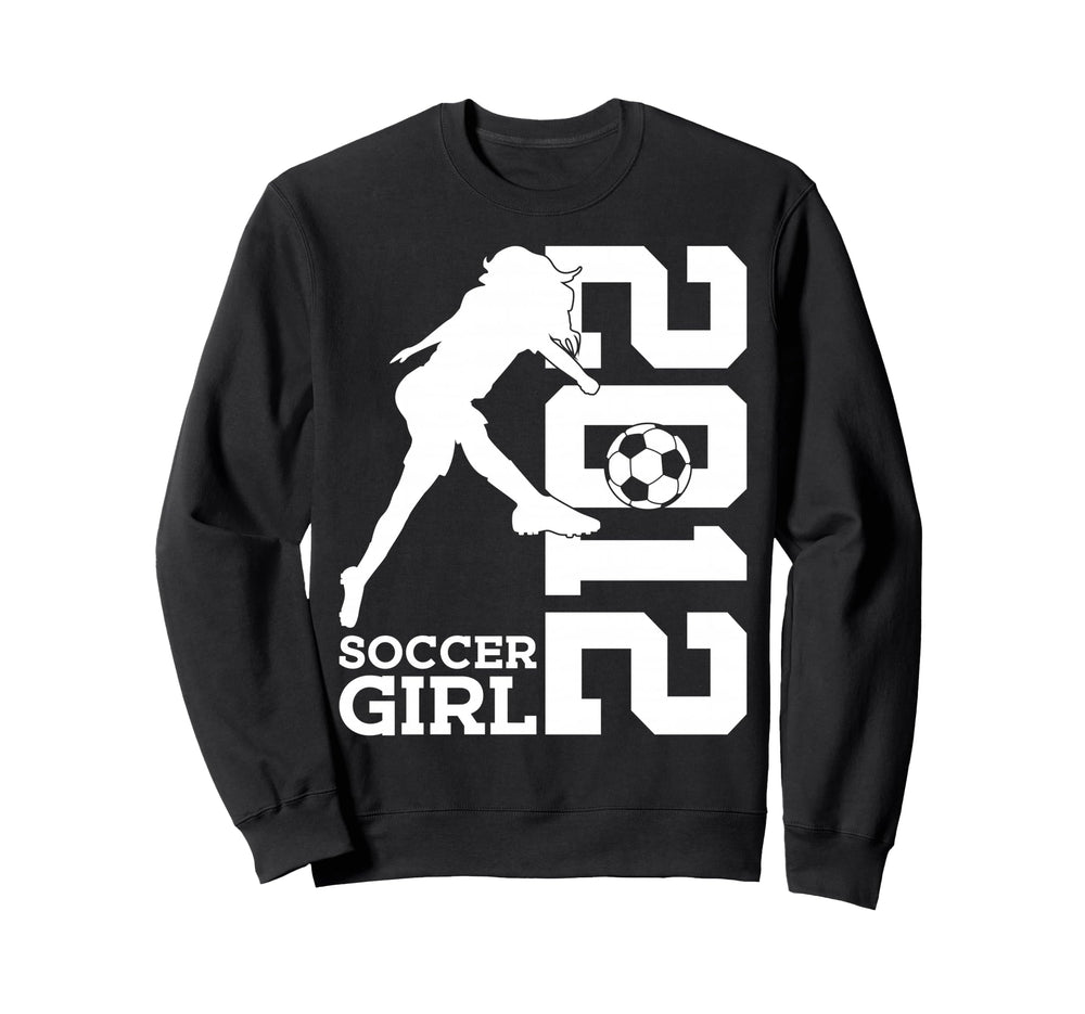 14Th Birthday Soccer 2012 Sweatshirt - Aesthetic Graphic Unisex