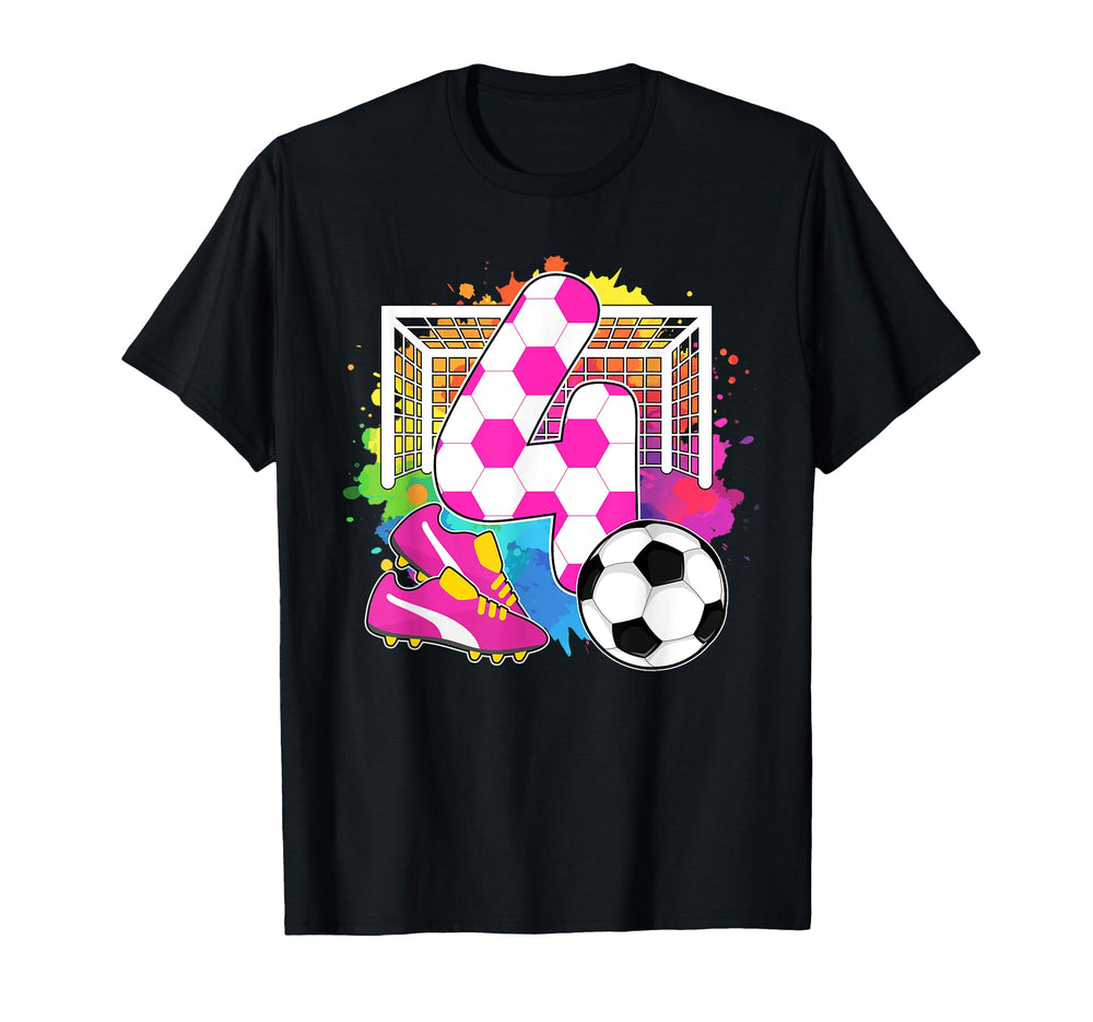 4 Years Old Birthday 4Th Birthday T-Shirt - Casual Everyday Wear Men Women