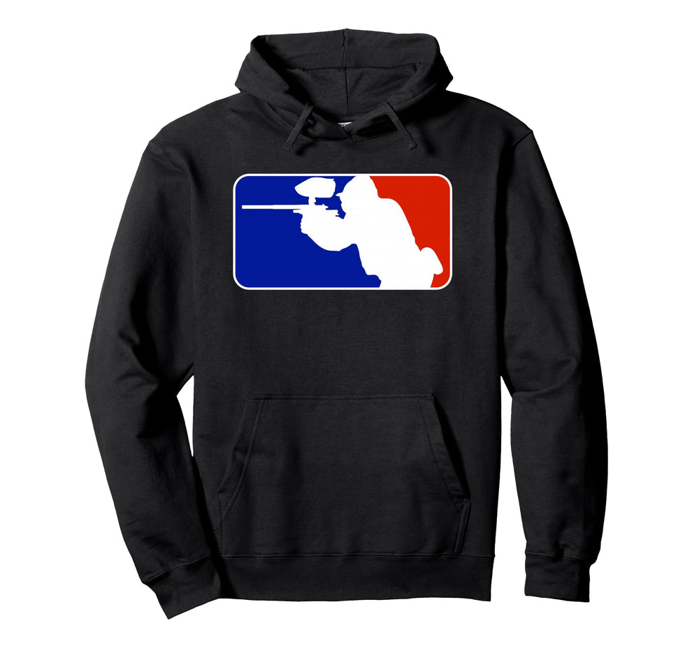 Paintball Tournament League Player Major Hoodie - Minimalist Print Unisex