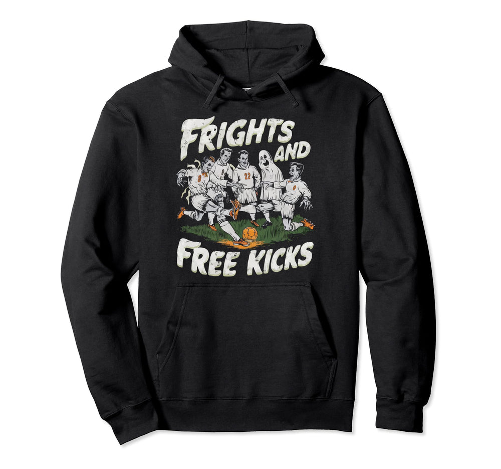 Soccer Halloween Spooky Goalkeeper Hoodie - Aesthetic Graphic Men Women