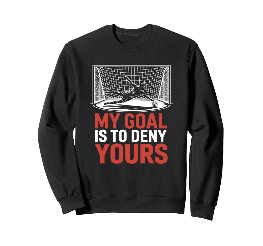 Coach Soccer Player Designs Goal Sweatshirt - Streetwear Style for Adults