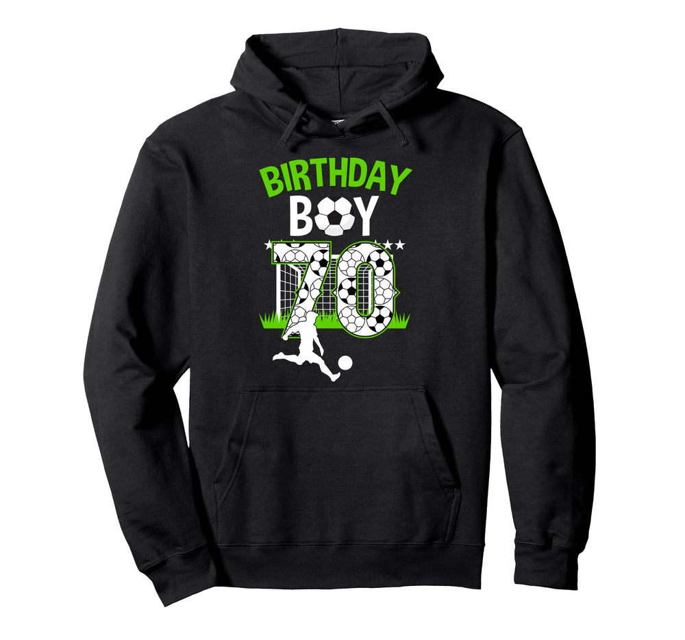 Birthday Soccer 70 Year Old Who Loves Hoodie - Casual Everyday Wear Unisex
