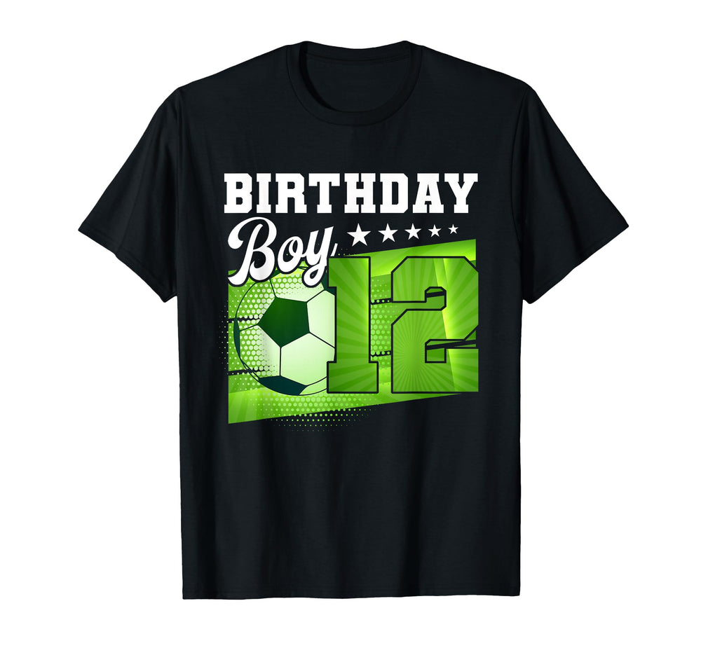 Birthday Tees 12 Soccer Its My 12Th T-Shirt - Aesthetic Graphic Unisex