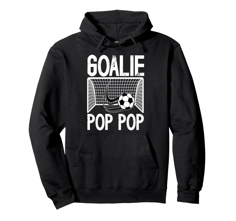 Soccer Goalie Pop Pop Soccer Keeper Pop Hoodie - Trendy Graphic for Adults