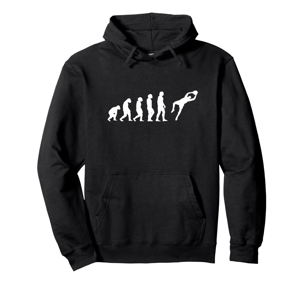 Soccer Goalie Evolution Goalkeeper Hoodie - Unique Graphic Men Women