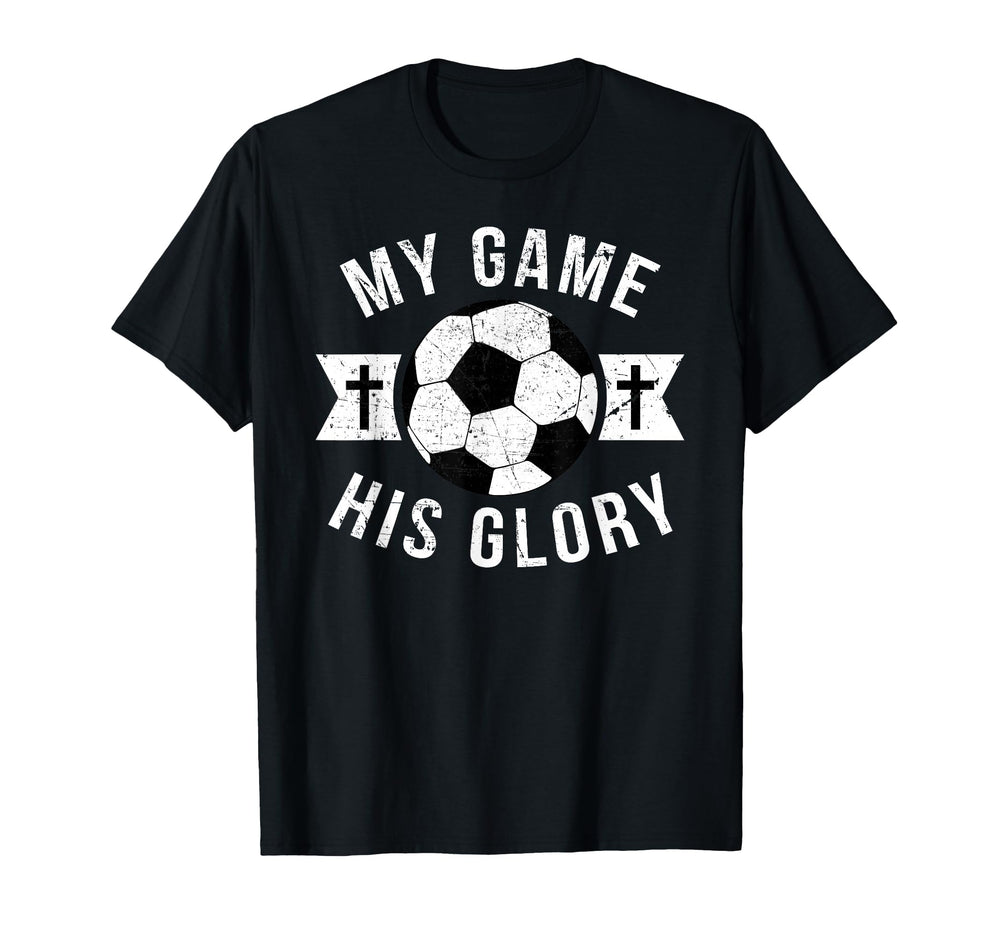 Christian Soccer Gifts Teen T-Shirt - Casual Everyday Wear Men Women