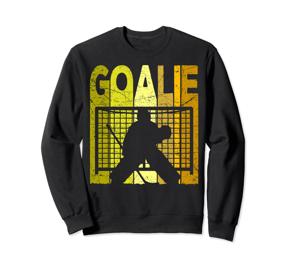 Ice Hockey Goalie Ice Hockey Sweatshirt - Unique Graphic for Adults
