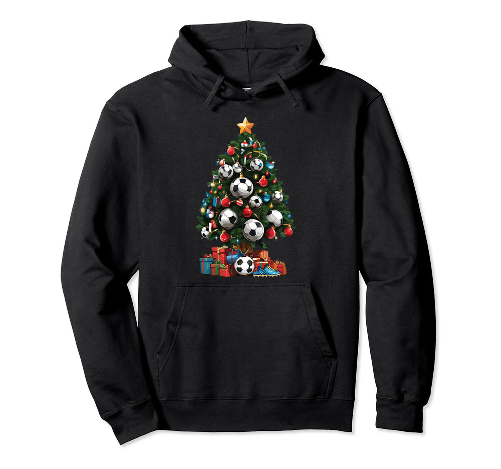 Soccer Equipment Tree Sports Football Hoodie - Trendy Graphic for Adults