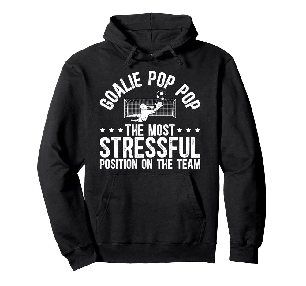 Soccer Goalie Pop Pop Definition Soccer Hoodie - Streetwear Style Unisex