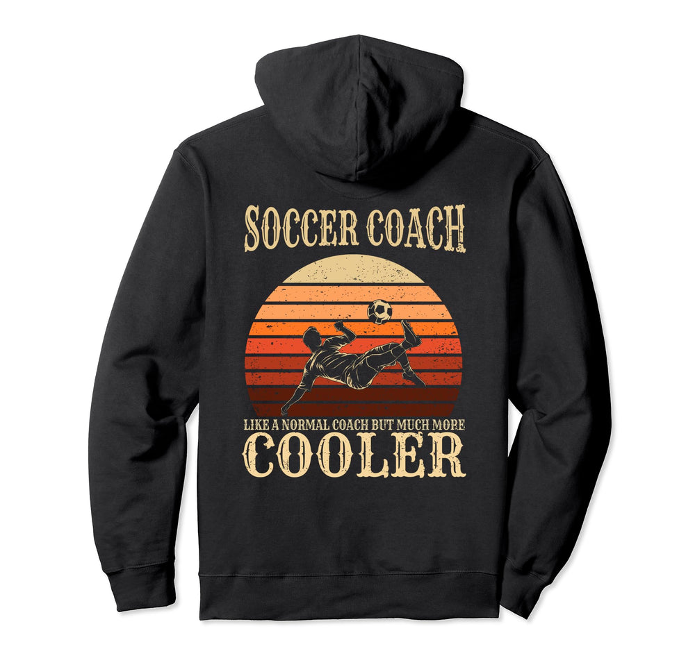 Soccer Coaching Training Trainer Soccer Hoodie - Graphic Print for Adults
