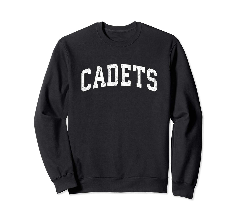 Cadets Mascot Athletic Sports Name Sweatshirt - Aesthetic Graphic Men Women