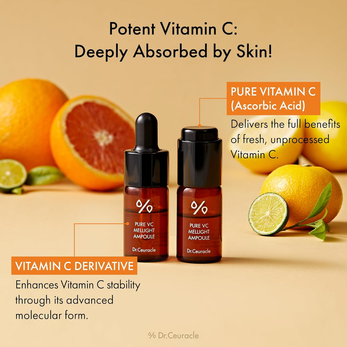 Dr. Ceuracle Pure VC Mellight Ampoule Set - Snipetell