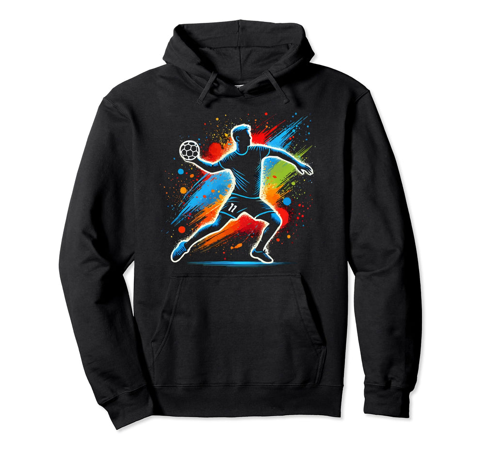 I Love Handball Player Sports Hoodie - Aesthetic Graphic Men Women