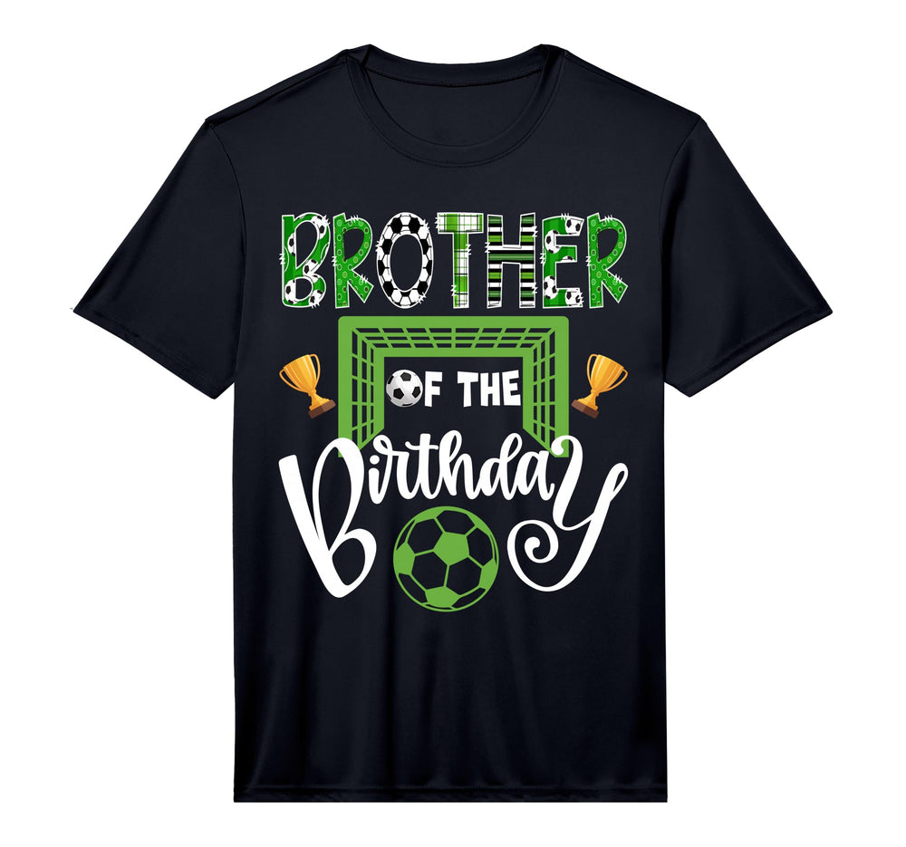 Brother Birthday Soccer Player T-Shirt - Casual Everyday Wear Men Women