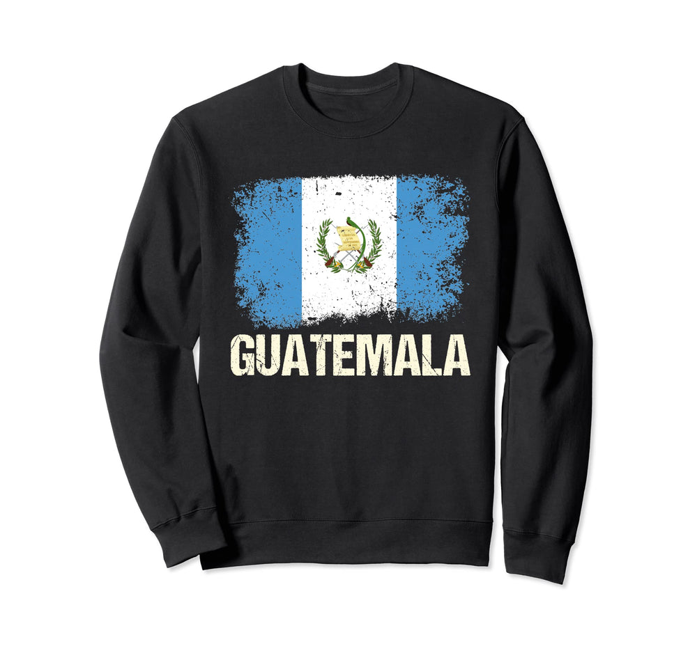 Guatemala Flag Football Soccer Sweatshirt - Aesthetic Graphic for Adults