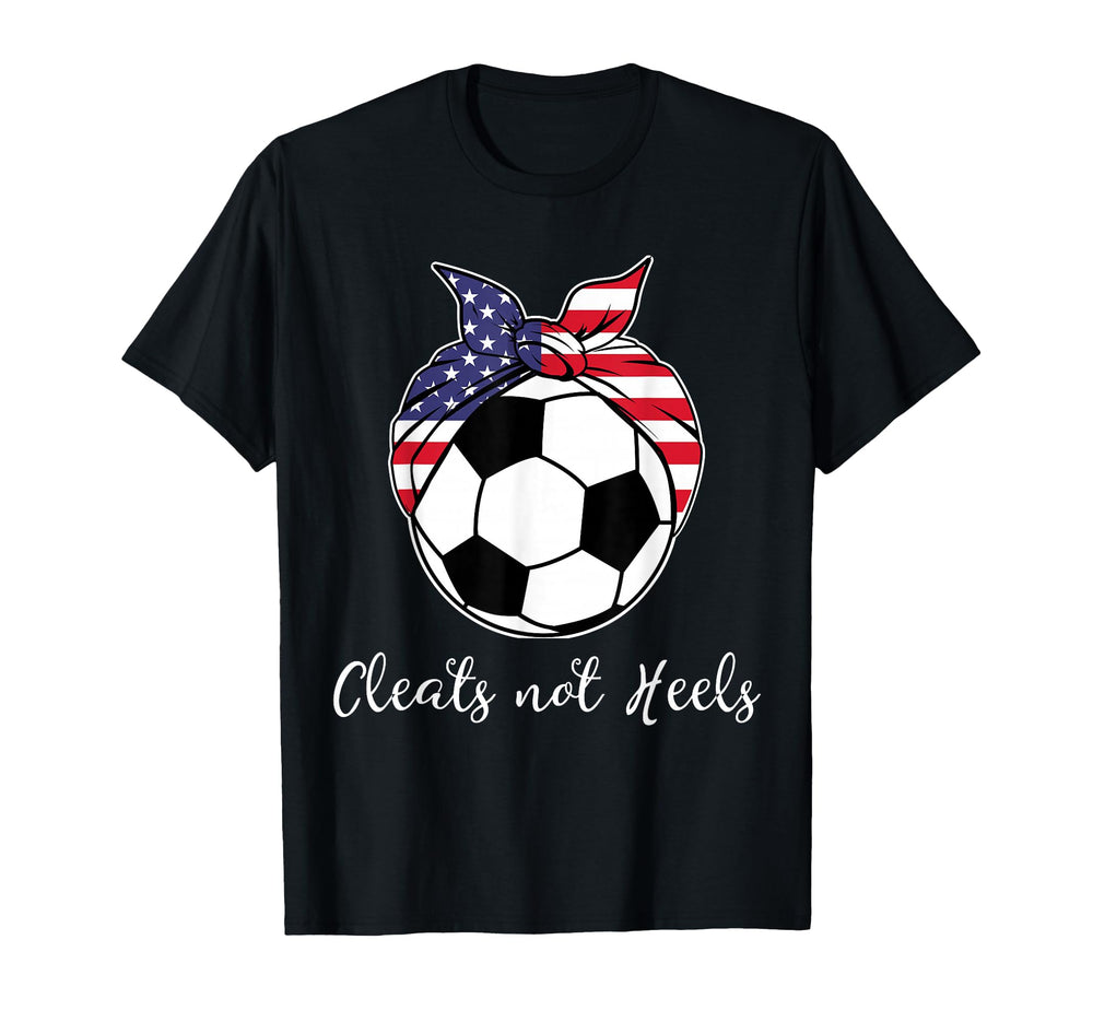 Cleats Over Heels Player Team Coach Flag T-Shirt - Trendy Graphic Unisex