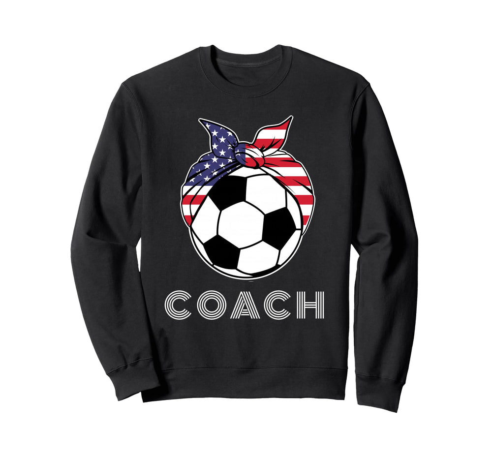 Womens Products Flag Bandana Sweatshirt - Minimalist Print for Adults