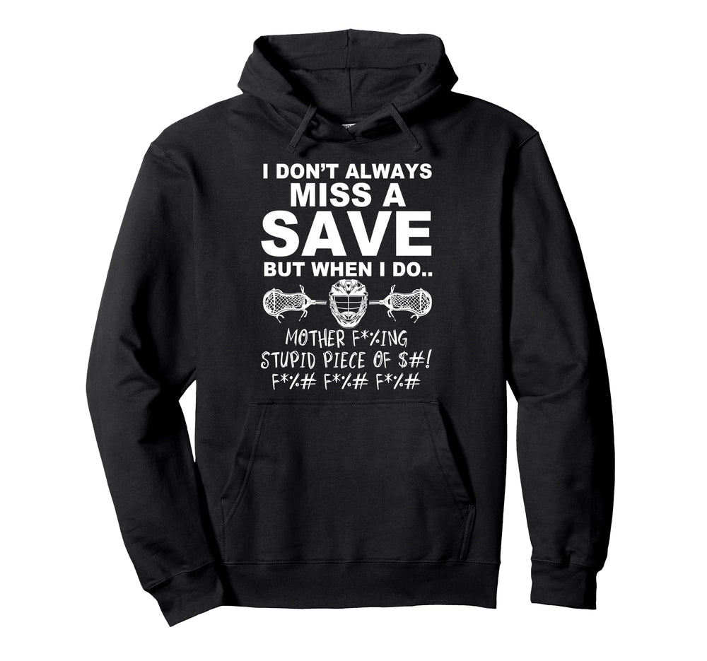 Lacrosse Goalie Hoodie - Novelty Apparel Men Women