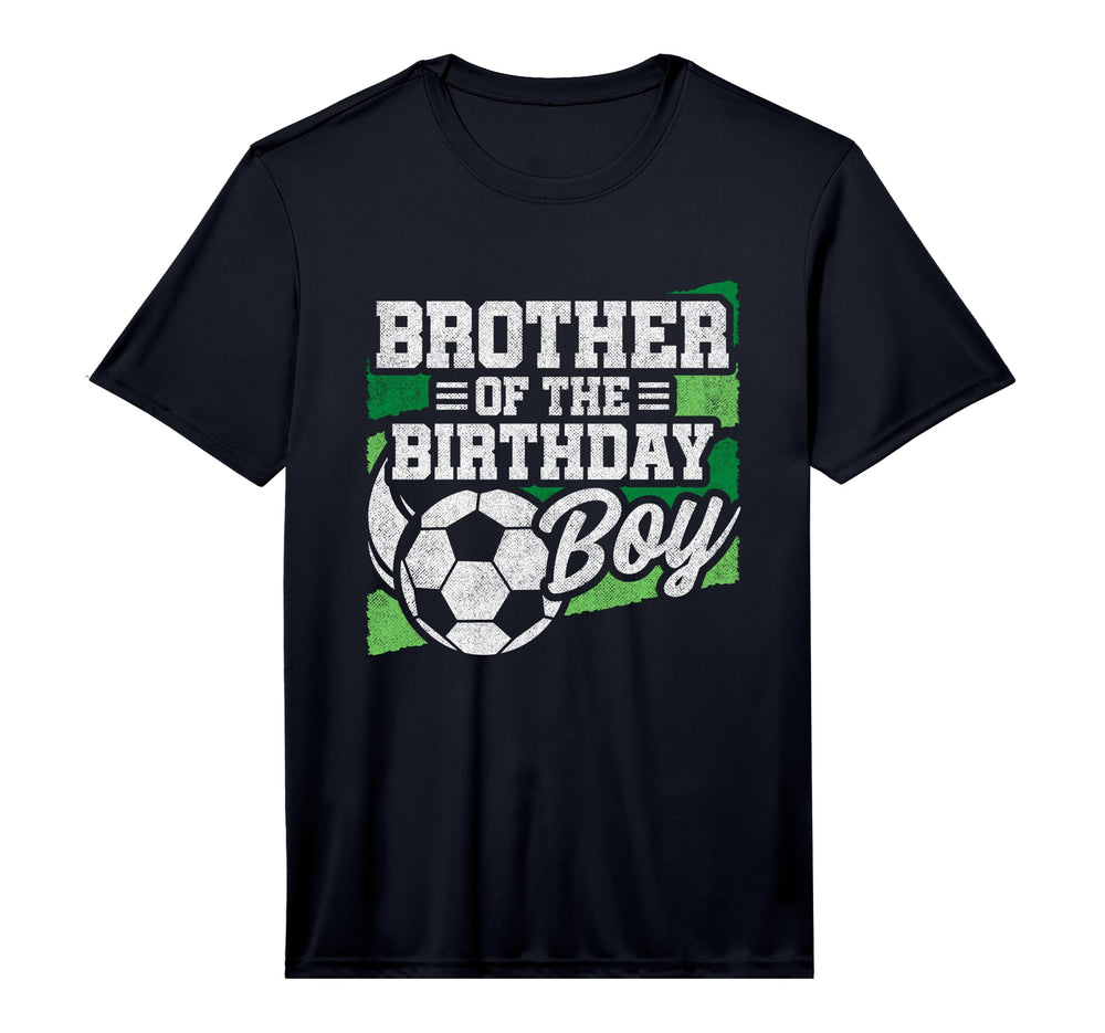 Birthday Brother Soccer Birthday T-Shirt - Fun Novelty Design for Adults