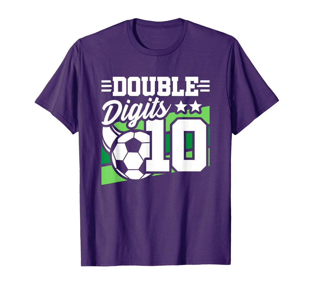 10Th Birthday Double Digits 10 Year T-Shirt - Fun Novelty Design Unisex