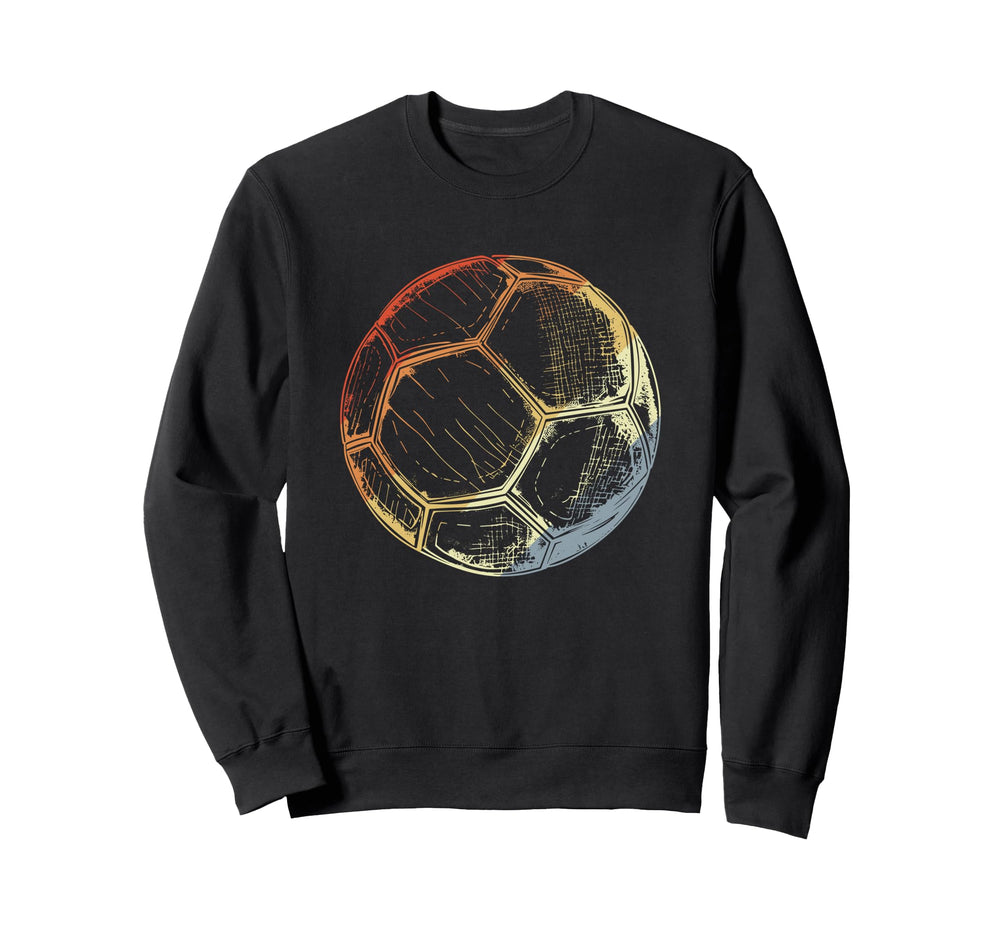 Soccer Ball Drawing Goal Keeper Sweatshirt - Unique Graphic Unisex