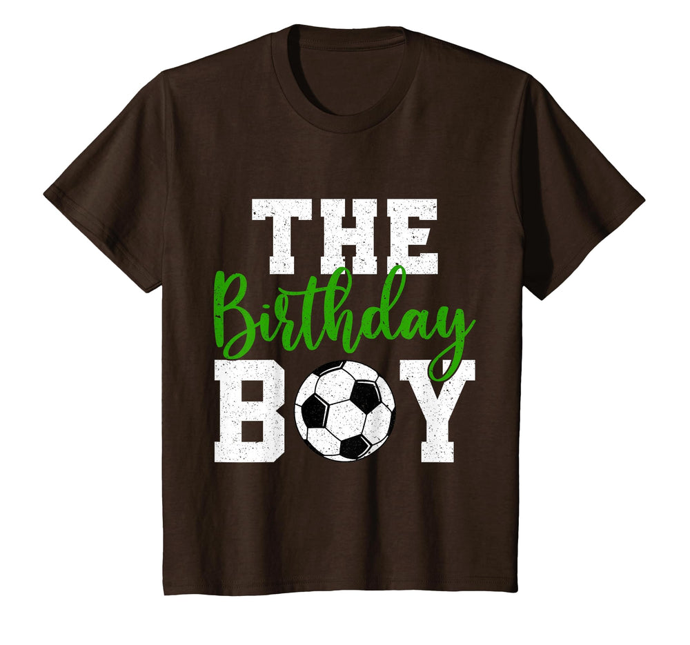 Birthday Matching Family Soccer T-Shirt - Minimalist Print for Adults