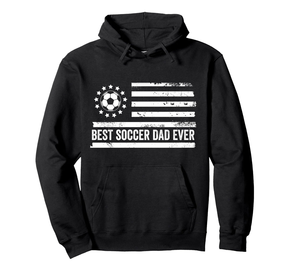 Soccer Coach Team Player Us American Hoodie - Novelty Apparel for Adults