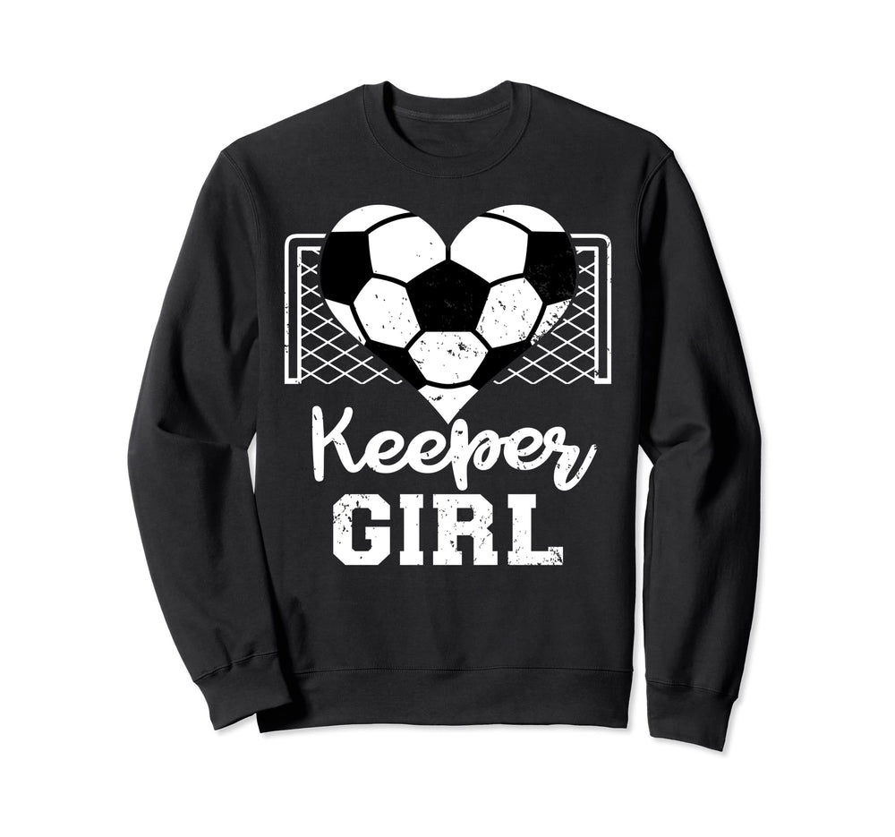 Keeper Funny Soccer Goalkeeper Sweatshirt - Custom Art Print for Adults