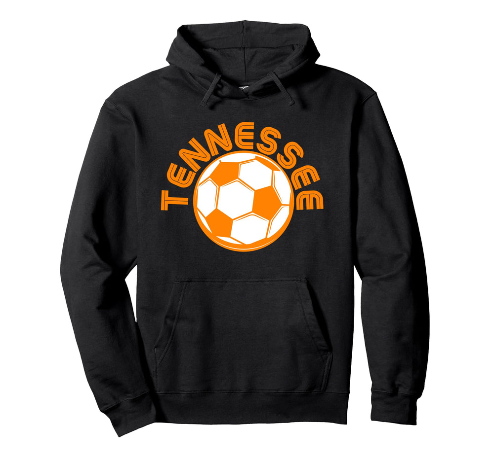 Tennessee Tn Orange Soccer Hoodie - Graphic Print for Adults