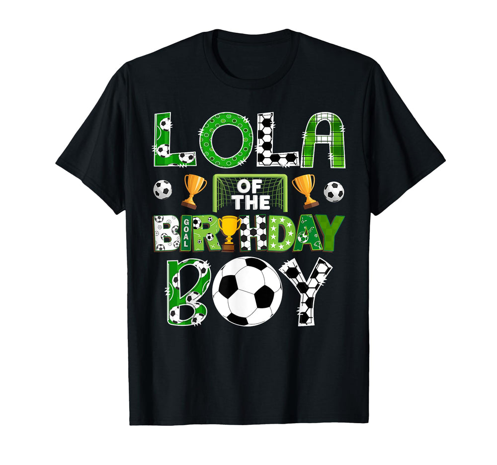 Lola Birthday Soccer Player Game Day T-Shirt - Streetwear Style Unisex