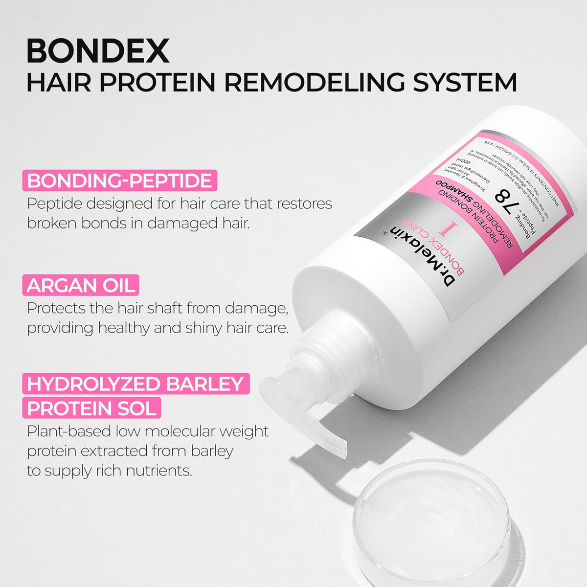 Dr. Melaxin Bondex Clinic I Protein Binding Remodeling Shampoo - Snipetell