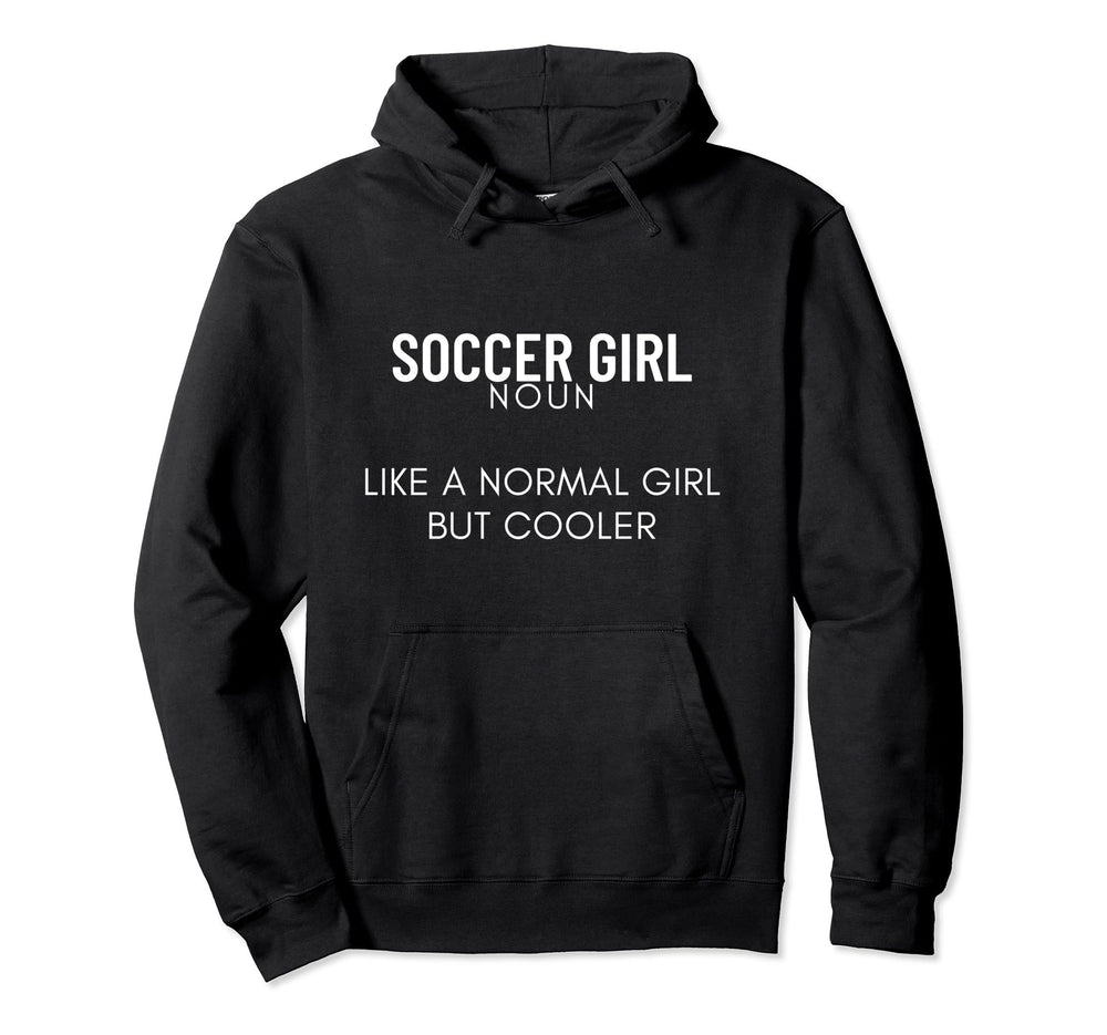 Soccer Definition Funny Soccer Player Hoodie - Graphic Print for Adults