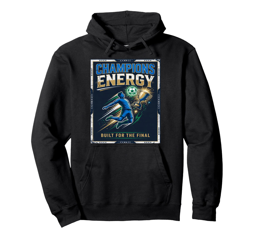 Jfootball Soccer Champions Hoodie - Unique Graphic Men Women