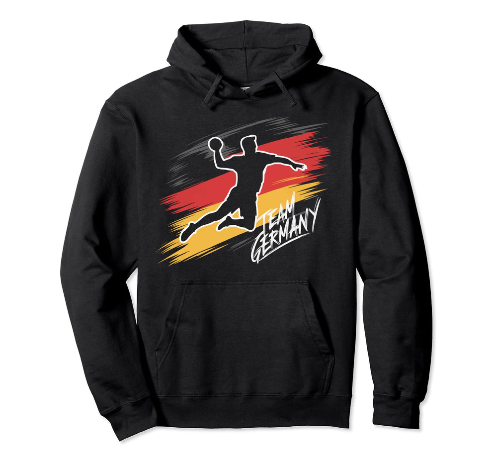 I Love Handball Player Sports Goalkeeper Hoodie - Unique Graphic Unisex