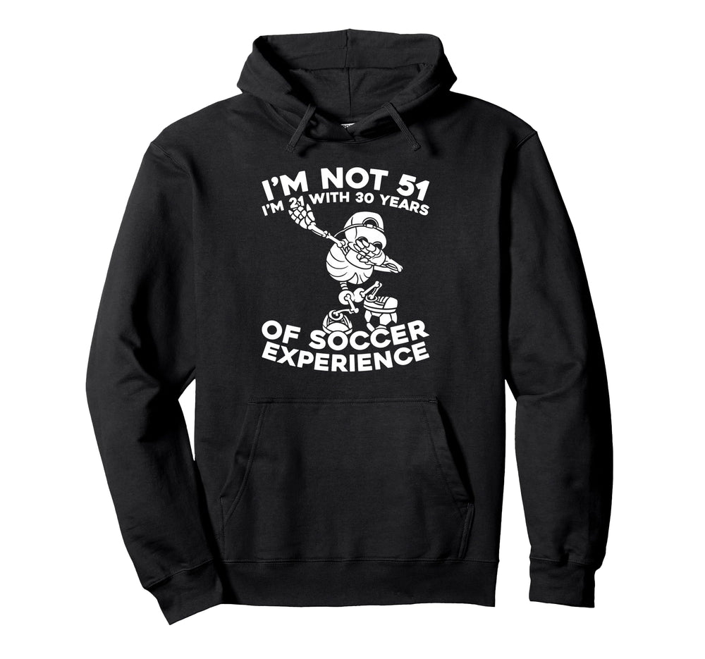 51Th Birthday Team Player Sports Hoodie - Fun Novelty Design Men Women