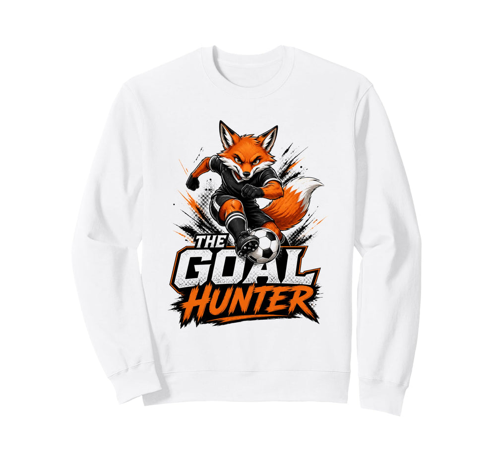 Football Collection Goal Hunter Fox Sweatshirt - Novelty Apparel Unisex