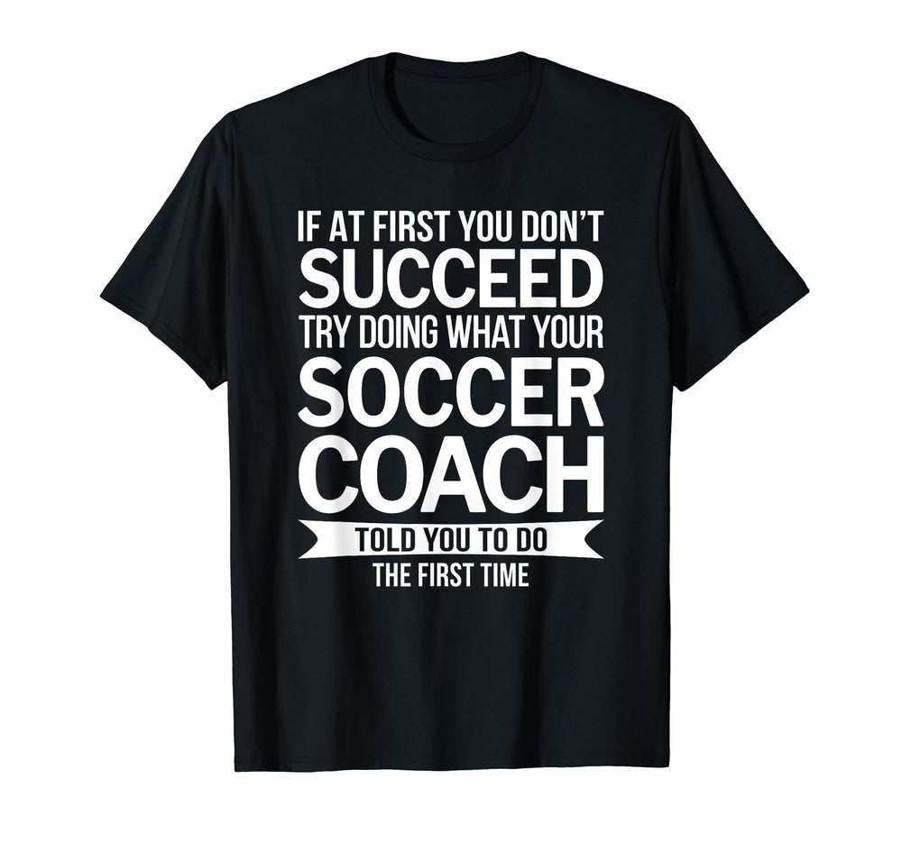 Soccer Coach Thank You Gifts T-Shirt - Custom Art Print Men Women
