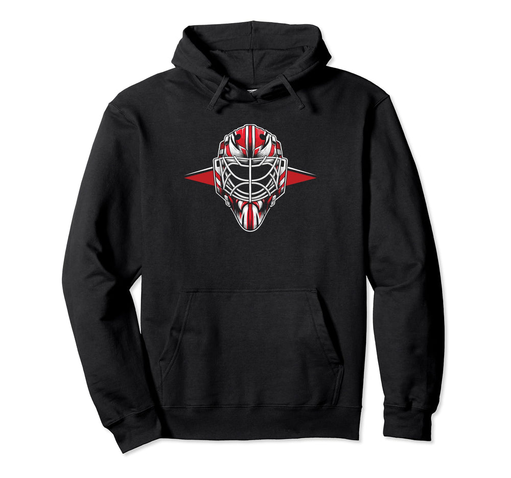 Ice Hockey Goalie Goalkeeper Hockey Hoodie - Custom Art Print Men Women