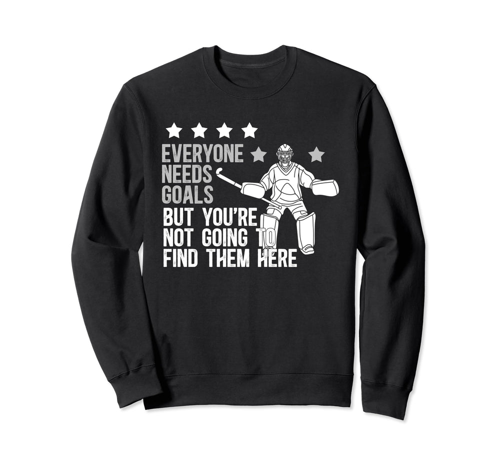 Field Hockey Keeper Funny Field Hockey Sweatshirt - Graphic Print Unisex