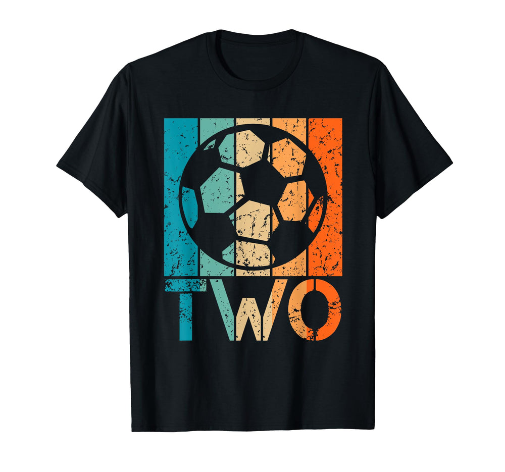 2Nd Soccer Birthday 2 Year Old 2Yr T-Shirt - Unique Graphic for Adults