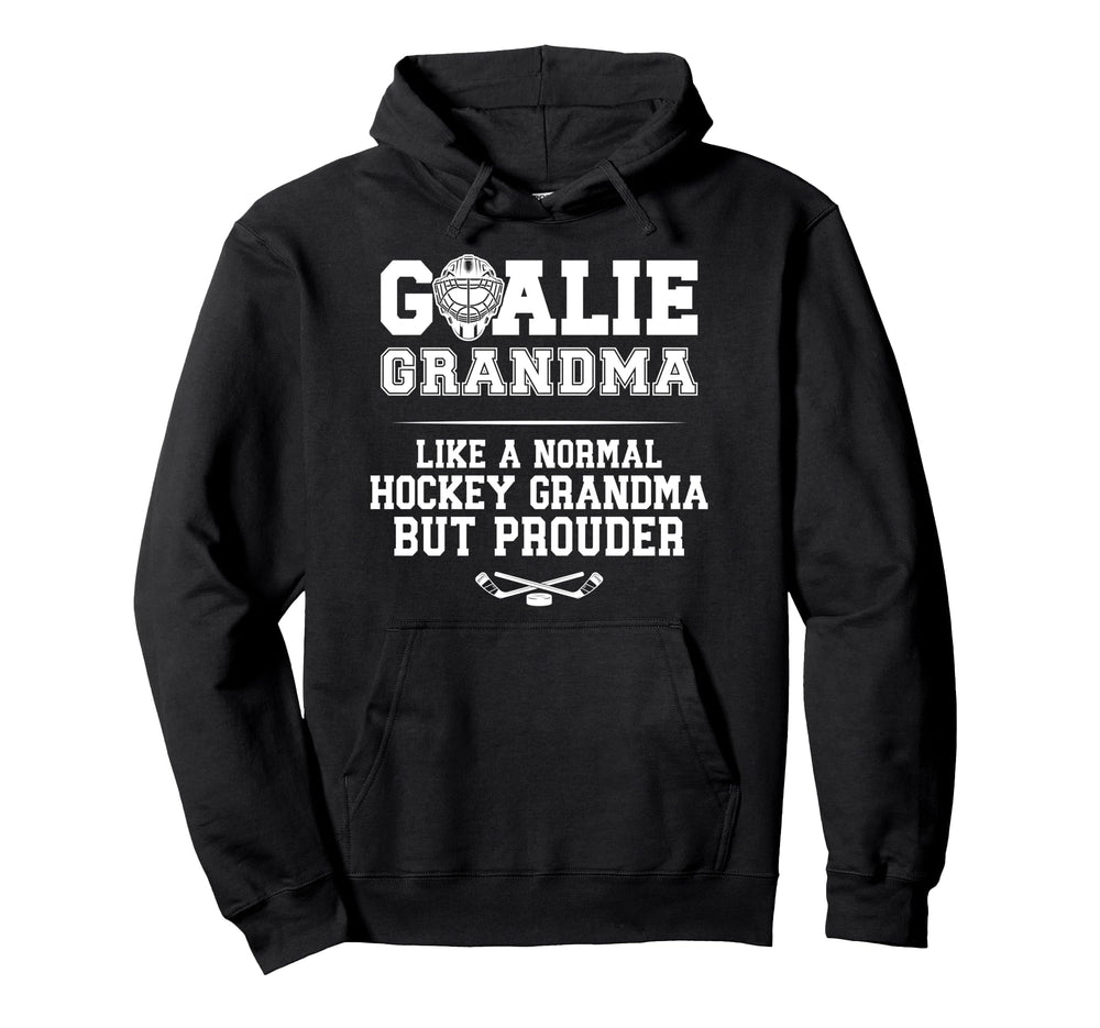 Hockey Goalie Grandma Hockey Keeper Hoodie - Aesthetic Graphic for Adults