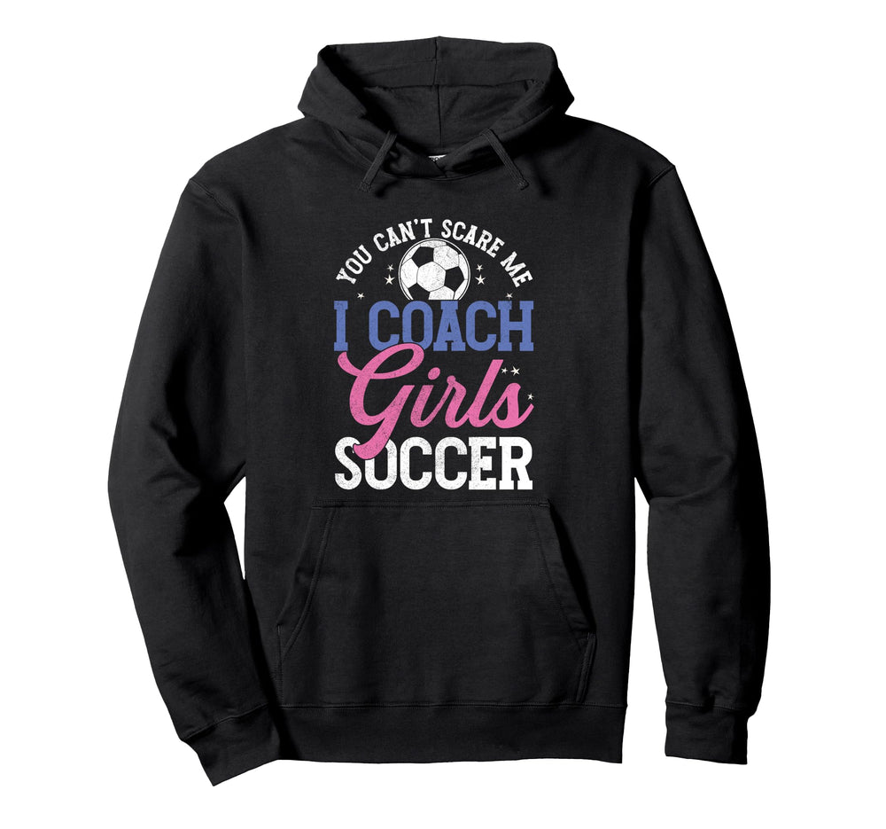 Funny I Coach Soccer Football Hoodie - Casual Everyday Wear Men Women