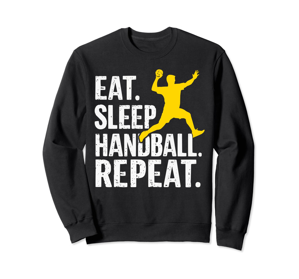I Love Handball Player Sports Sweatshirt - Custom Art Print Men Women