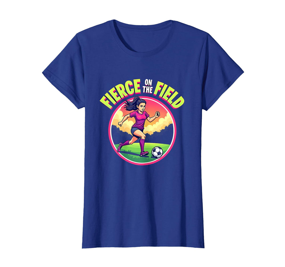 Fierce Field Soccer T-Shirt - Streetwear Style Men Women
