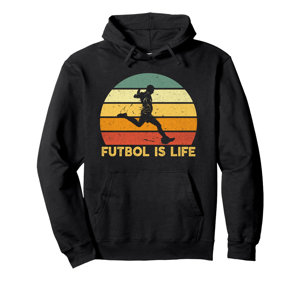 Futbol Is Life Soccer Player Costume Hoodie - Custom Art Print Men Women