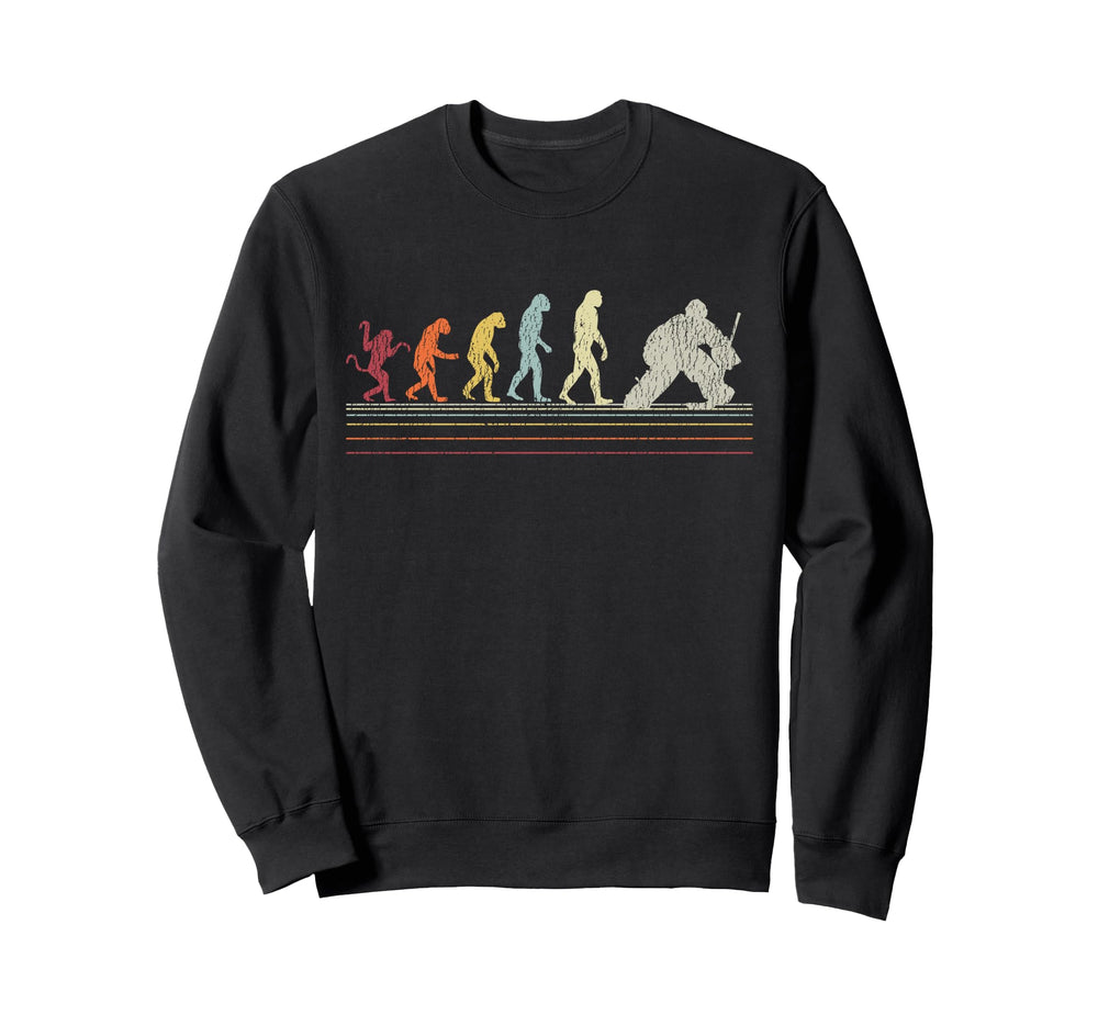 Ice Hockey Goalie Goalkeeper Sweatshirt - Graphic Print for Adults