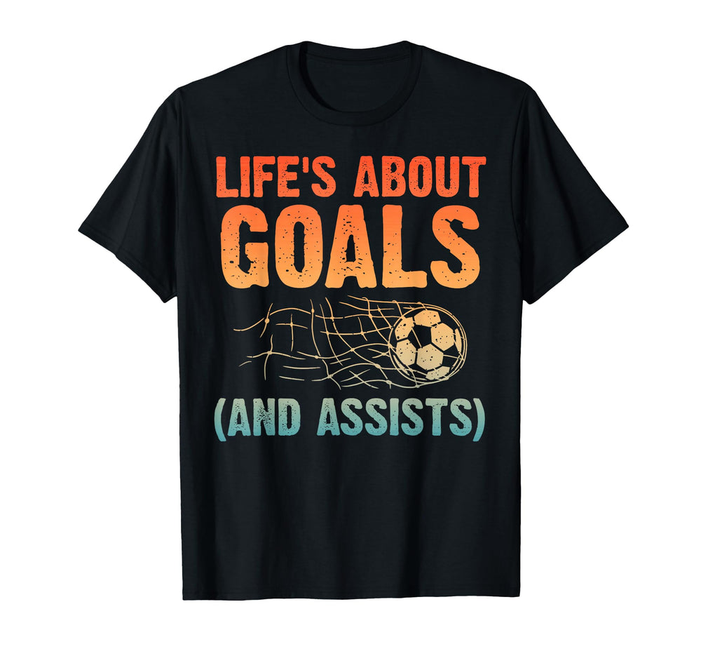Soccer Art Soccer Lovers Soccer Player T-Shirt - Novelty Apparel for Adults
