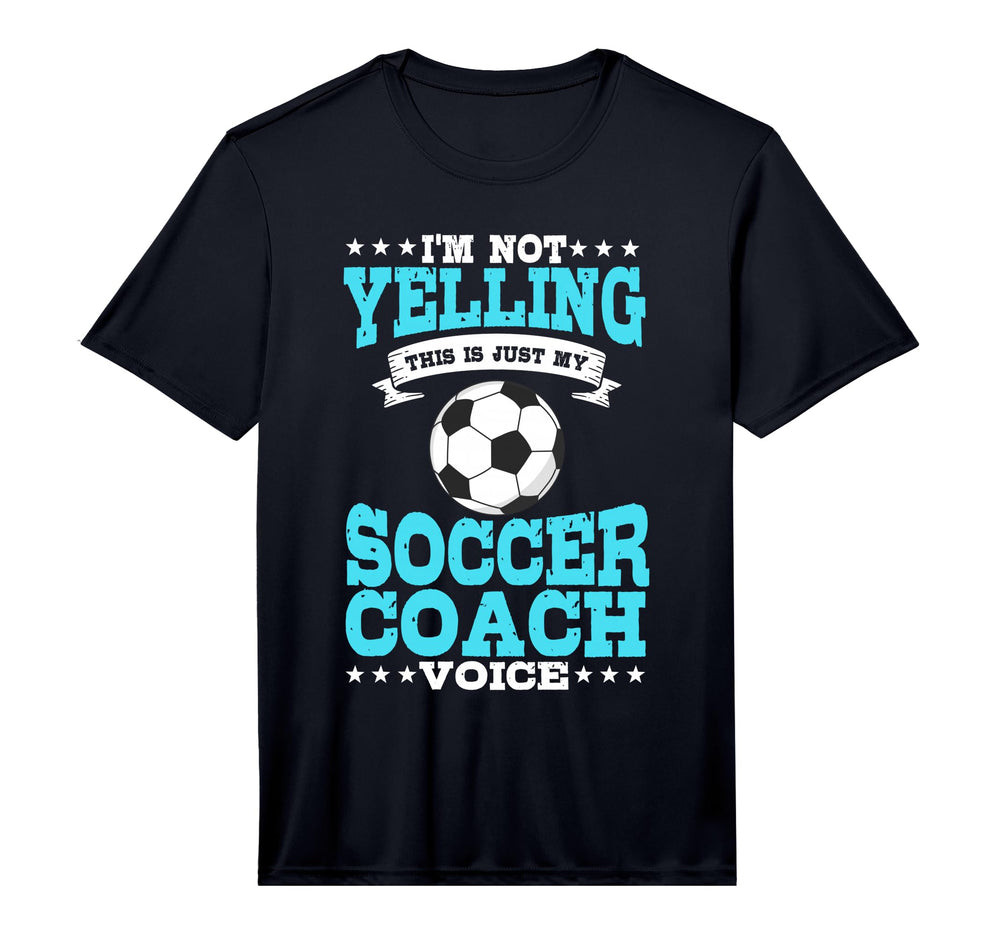 Trainer Coaching Soccer Coach Mom Dad T-Shirt - Fun Novelty Design Unisex