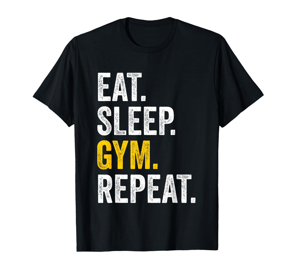 Gym Fitness Bodybuilding T-Shirt - Minimalist Print for Adults